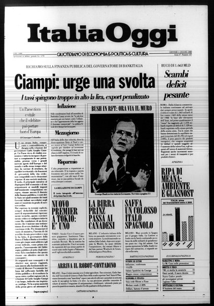 Italia oggi : quotidiano di economia finanza e politica